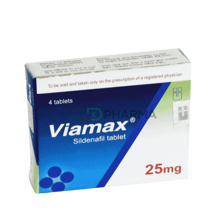 Viamax Tablet 25 mg (Sildenafil Citrate)