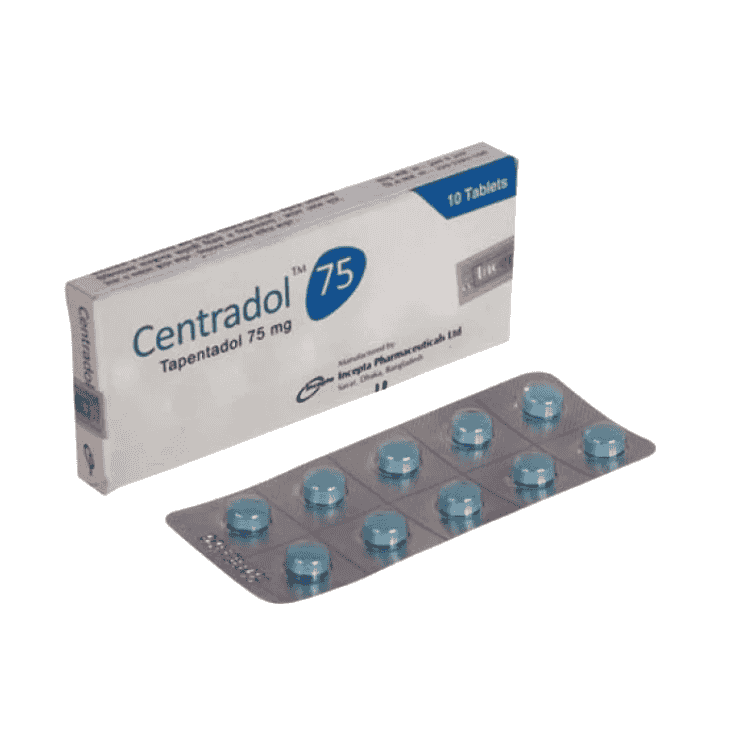 Centradol Tablet 75 mg (Tapentadol Hydrochloride)