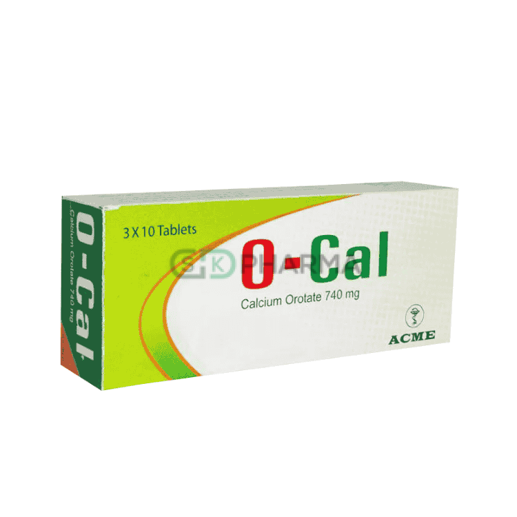 O-Cal Tablet 740 mg (Calcium Orotate)