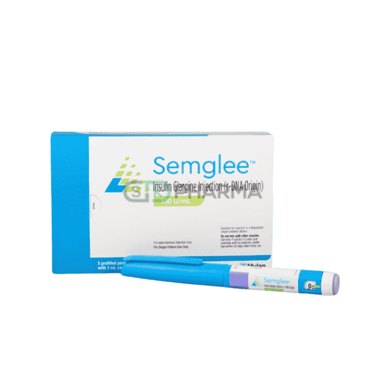 Semglee Injection 100 IU/ml (Insulin Glargine)