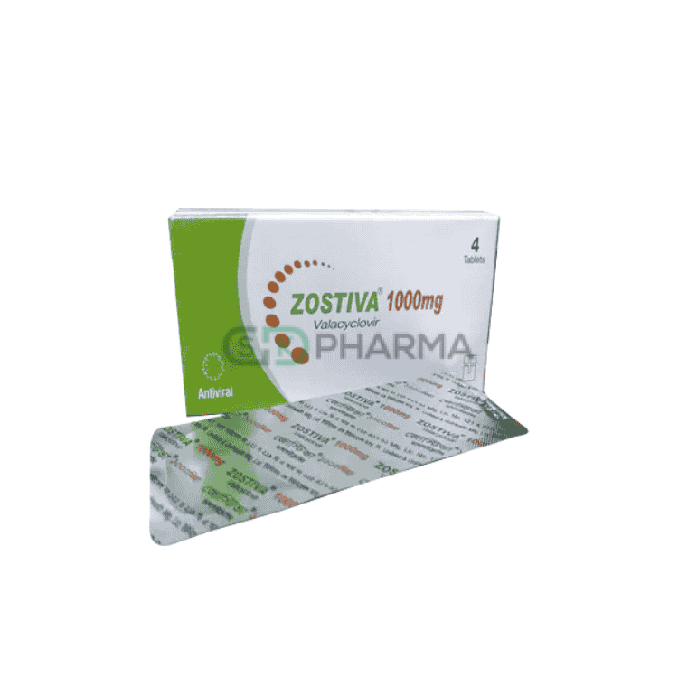 Zostiva Tablet 1 gm (Valacyclovir)
