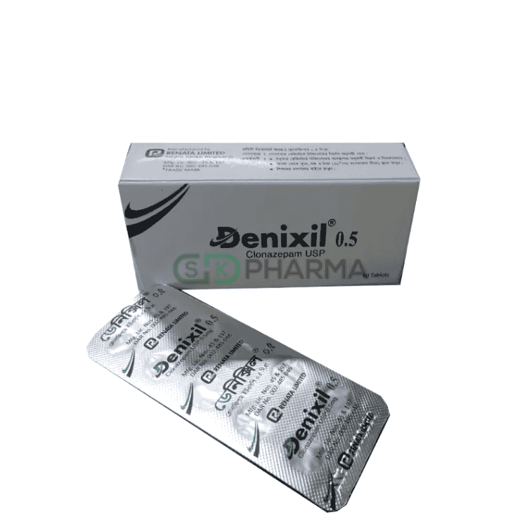 Denixil Tablet 0.5 mg (Clonazepam)
