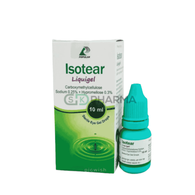 Isotear Eye Gel 0.25%+0.3% (Carboxymethylcellulose Sodium + Hypromellose)