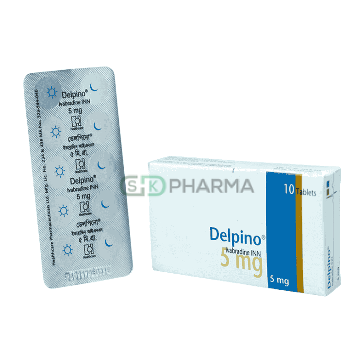 Delpino Tablet 5 mg (Ivabradine)