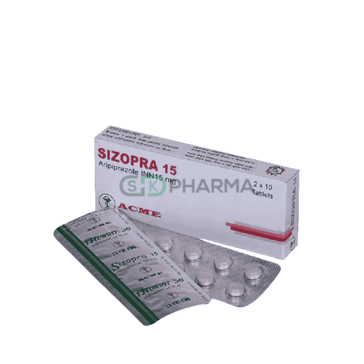 Sizopra Tablet 15 mg (Aripiprazole)