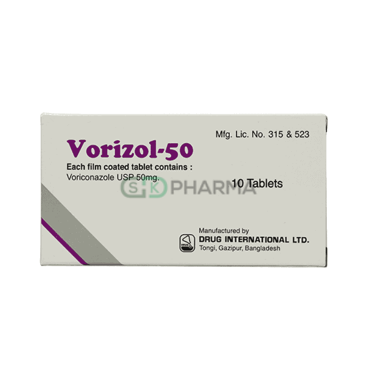 Vorizol Tablet 50 mg (Voriconazole)