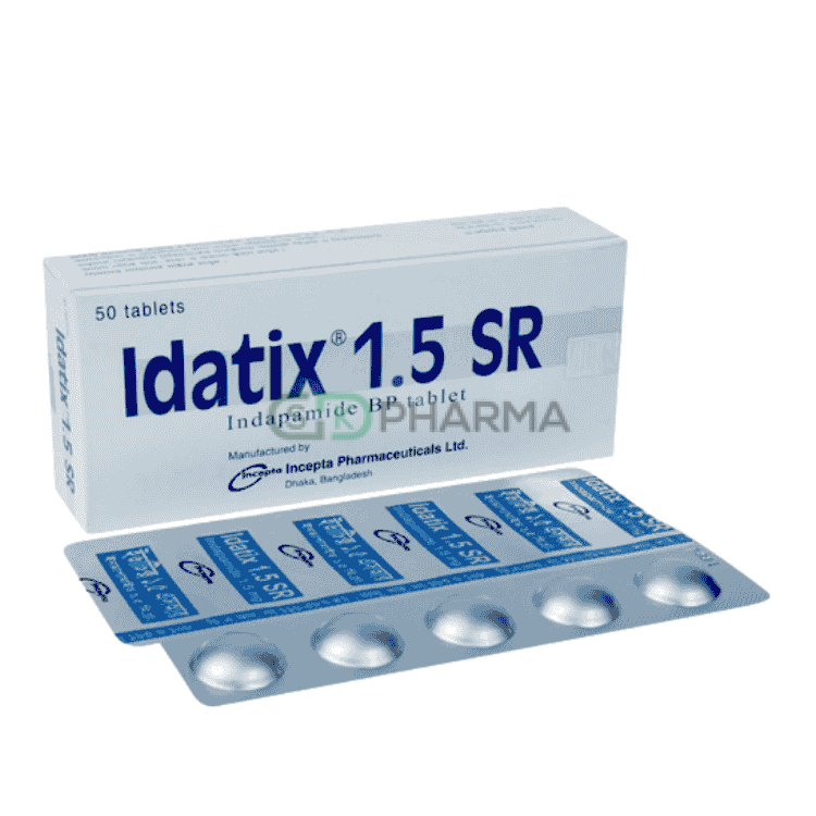 Idatix SR Tablet 1.5 mg( Indapamide)