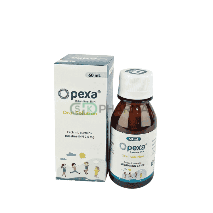 Opexa Oral Solution 12.5 mg/5 ml (Bilastine)