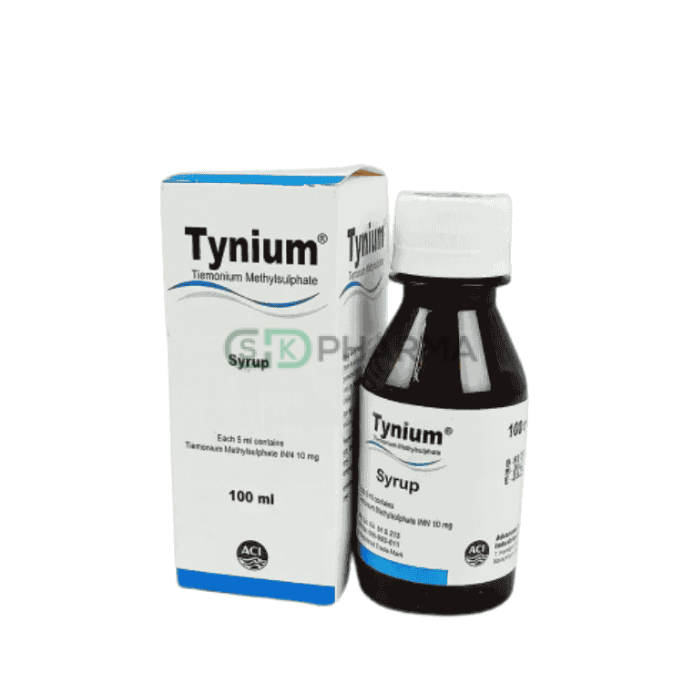 Tynium Syrup 10 mg/5 ml (Tiemonium Methylsulfate)