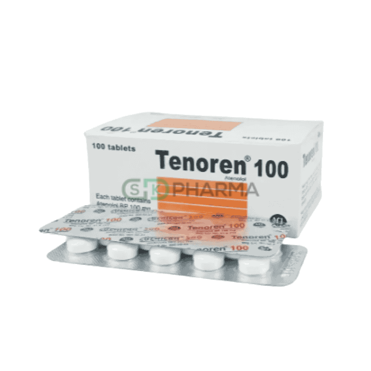 Tenoren Tablet 100 mg (Atenolol)