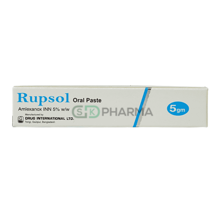 Rupsol Oral Paste 5% (Amlexanox)