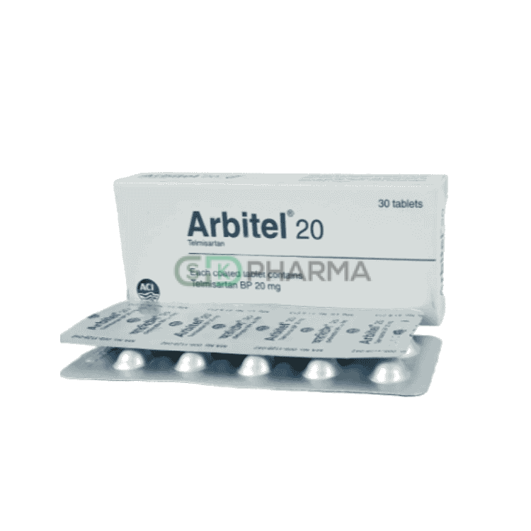 Arbitel Tablet 20 mg (Telmisartan)