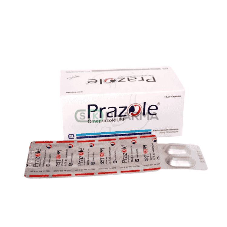 Prazole Capsule 20 mg (Omeprazole)
