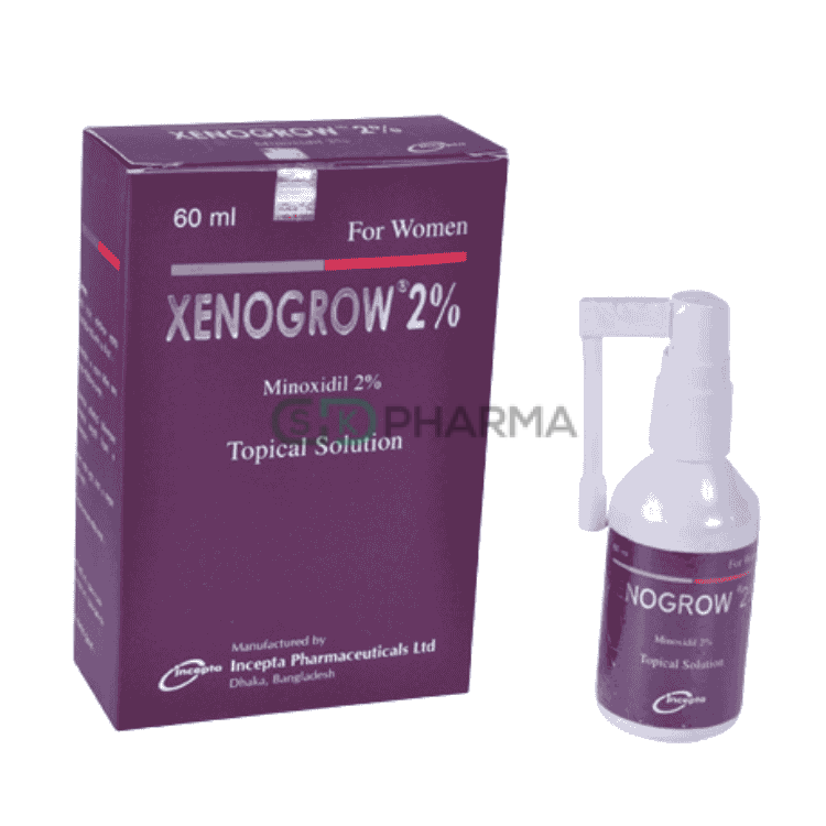 Xenogrow Scalp Solution 2% (Minoxidil)