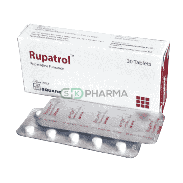 Rupatrol Tablet 10 mg (Rupatadine Fumarate)