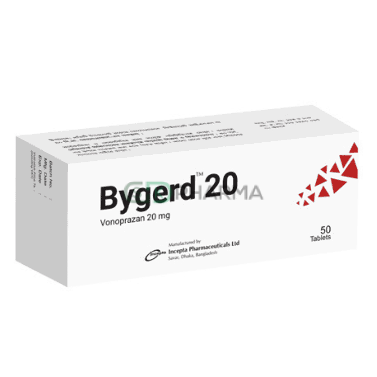 Bygerd Tablet 20 mg (Vonoprazan)