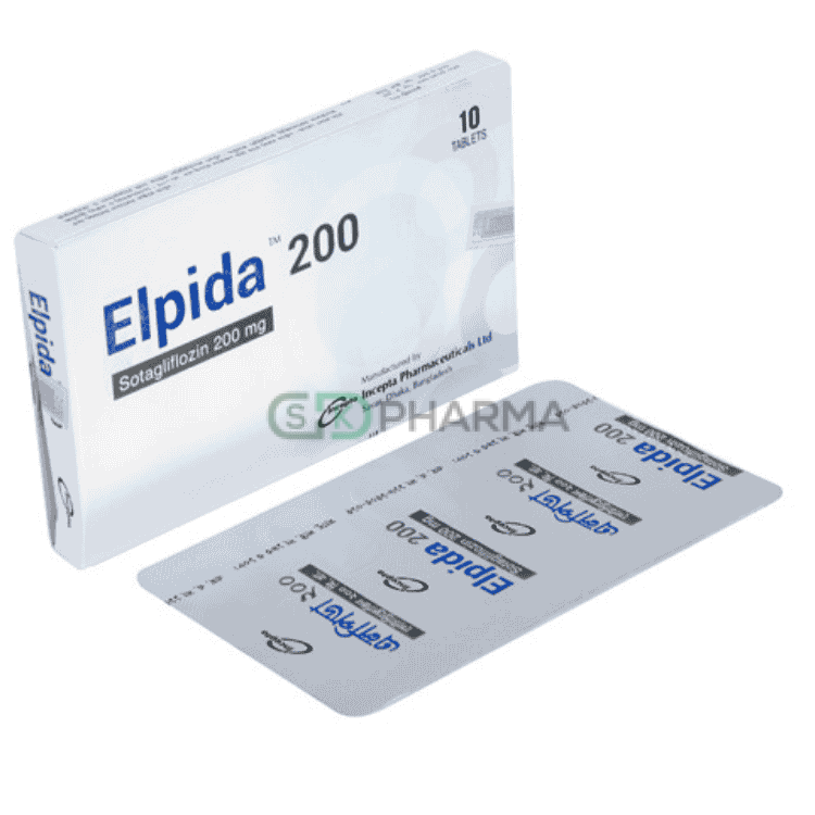 Elpida Tablet 200 mg (Sotagliflozin)