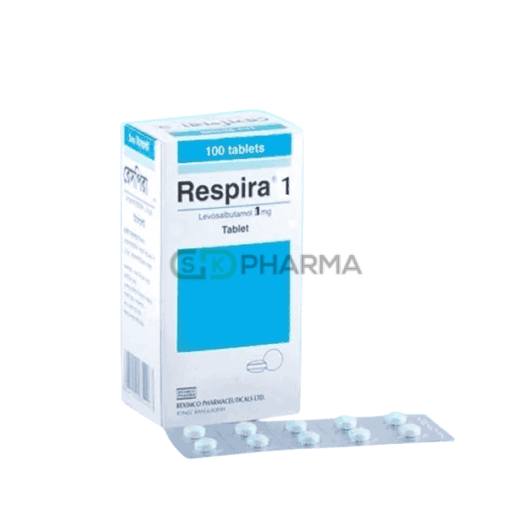 Respira Tablet 1 mg (Levosalbutamol (Oral))