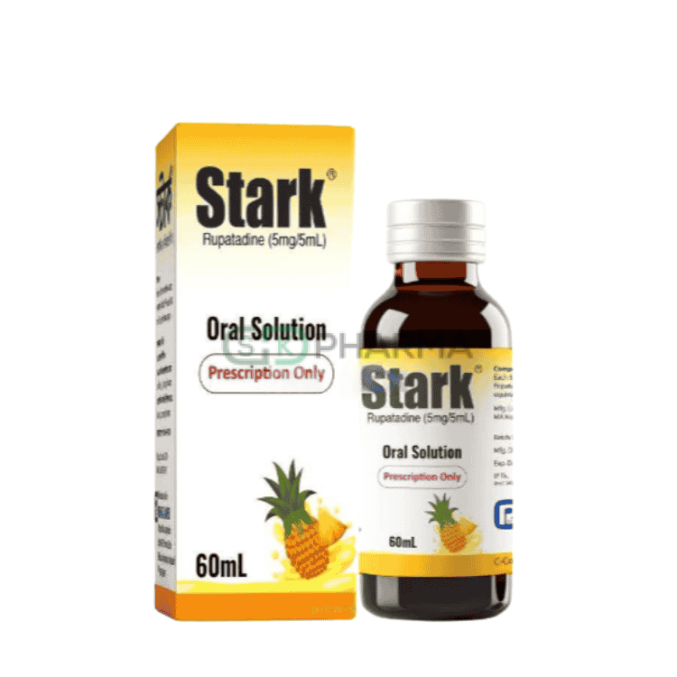 Stark Oral Solution 5 mg/5 ml (Rupatadine Fumarate)