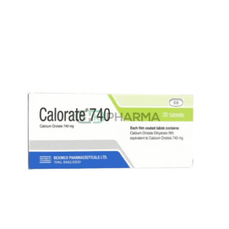 Calorate Tablet 740 mg (Calcium Orotate)
