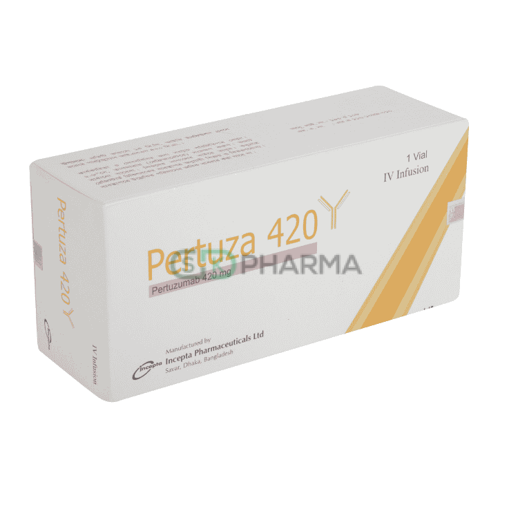 Pertuza IV Infusion 420 mg/14 ml (Pertuzumab)