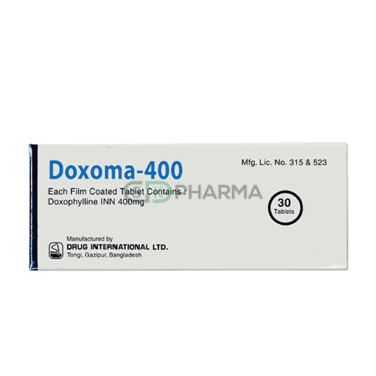 Doxoma Tablet 400 mg (Doxophylline)