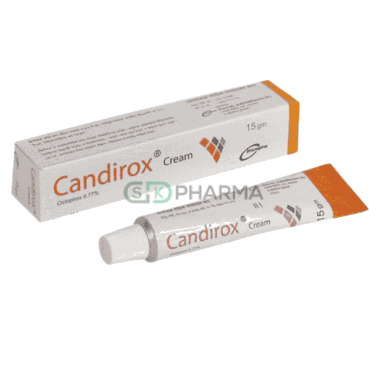 Candirox Cream 0.77% (Ciclopirox Olamine (Cream))