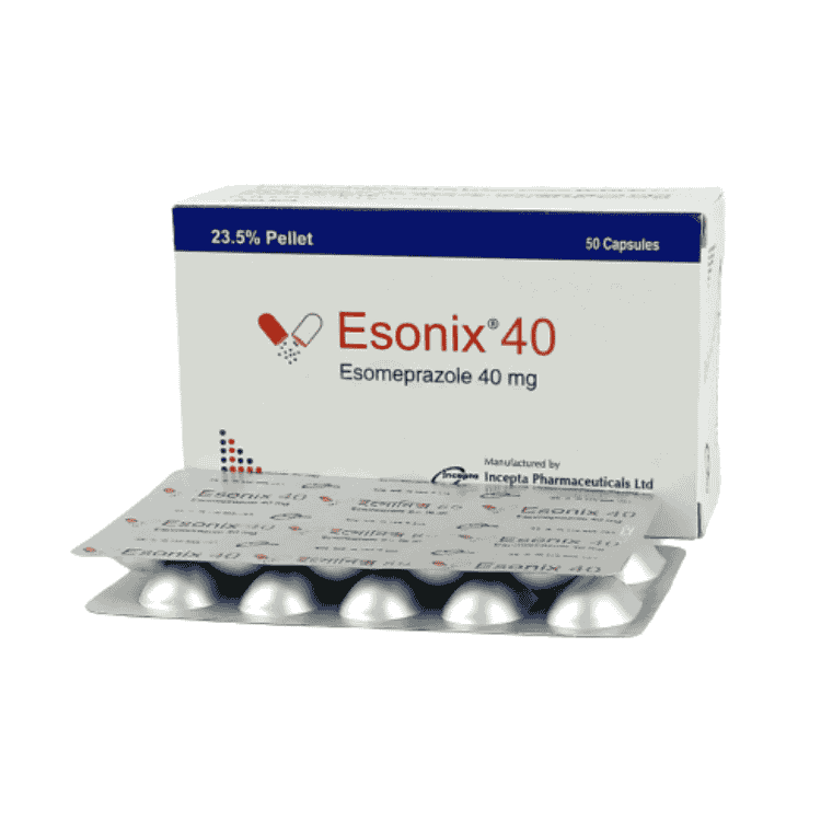 Esonix Capsule 40 mg (Esomeprazole)