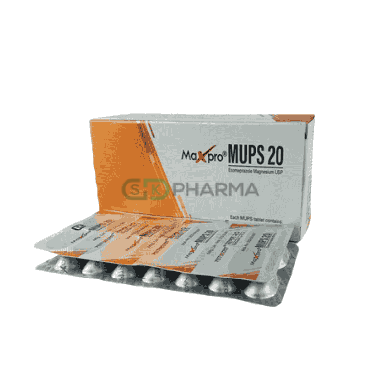 Maxpro MUPS Tablet 20 mg (Esomeprazole (MUPS preparation))