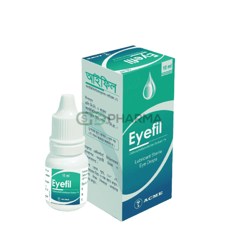 Eyefil Eye Drop 1% (Carboxymethylcellulose Sodium)
