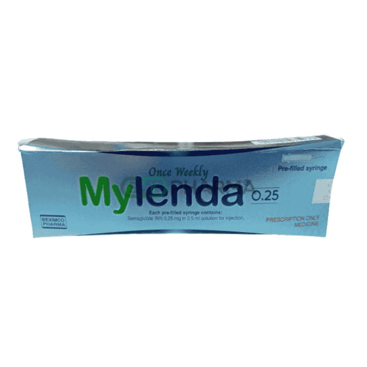 Mylenda Injection 0.25 mg/0.5 ml (Semaglutide)