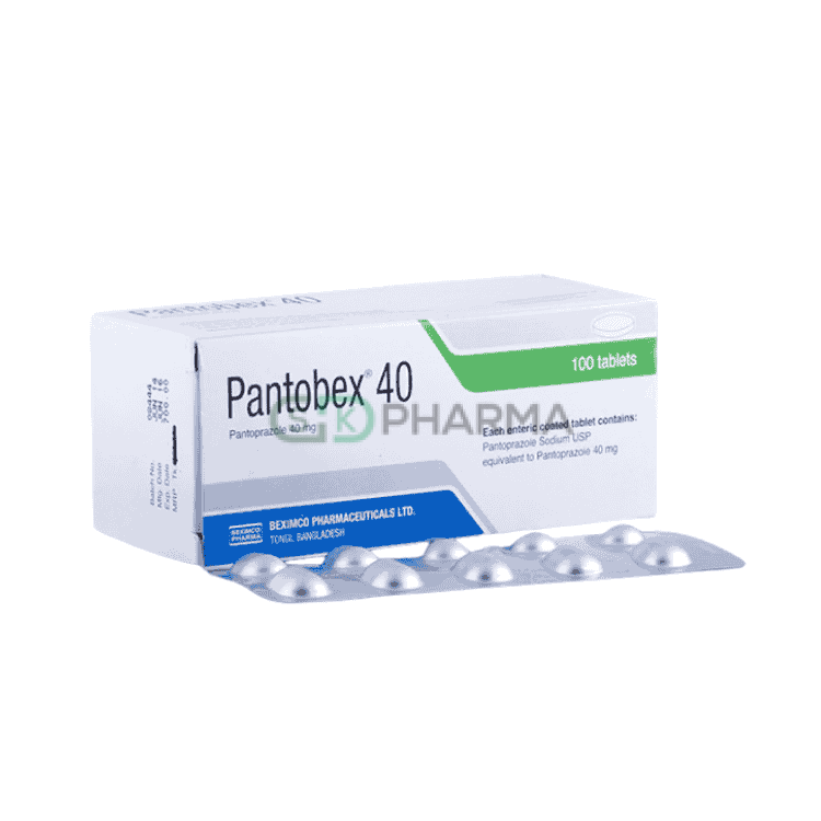 Pantobex Tablet 40 mg (Pantoprazole Sodium)