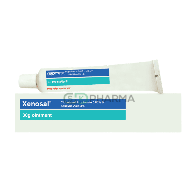Xenosal Ointment 0.05%+3% (Clobetasol Propionate + Salicylic Acid)