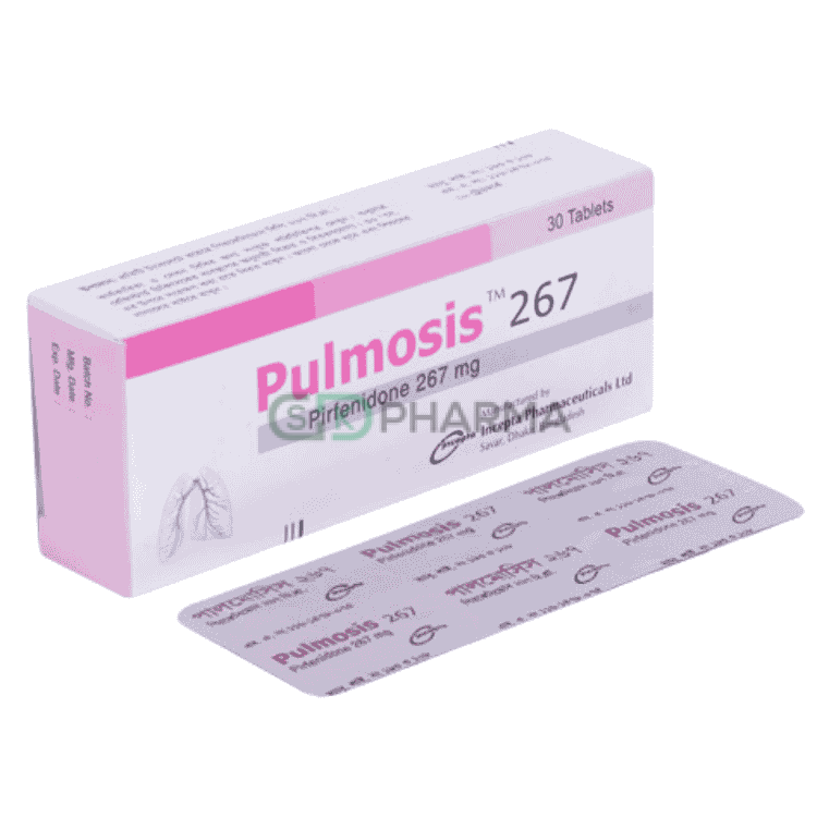 Pulmosis Tablet 267 mg (Pirfenidone)