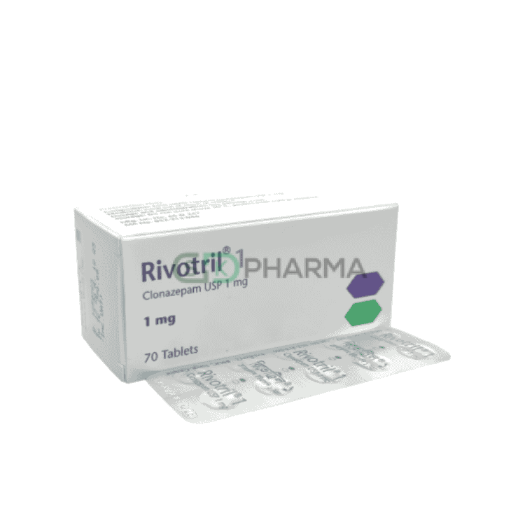 Rivotril Tablet 1 mg (Clonazepam)
