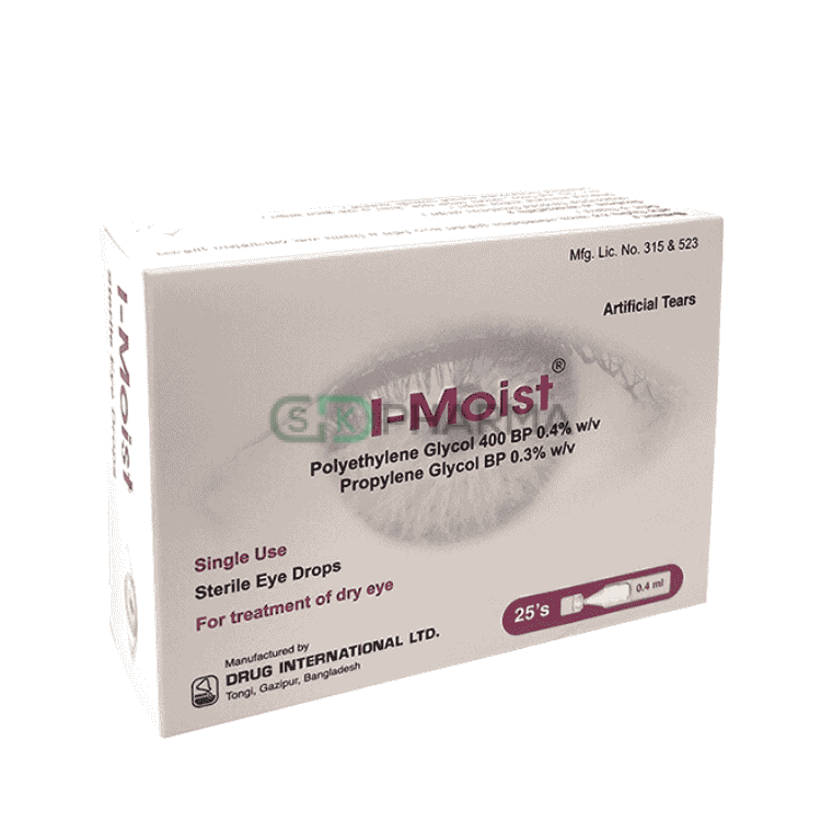 I-Moist Eye Drop 0.4%+0.3% (Polyethylene Glycol + Propylene Glycol)
