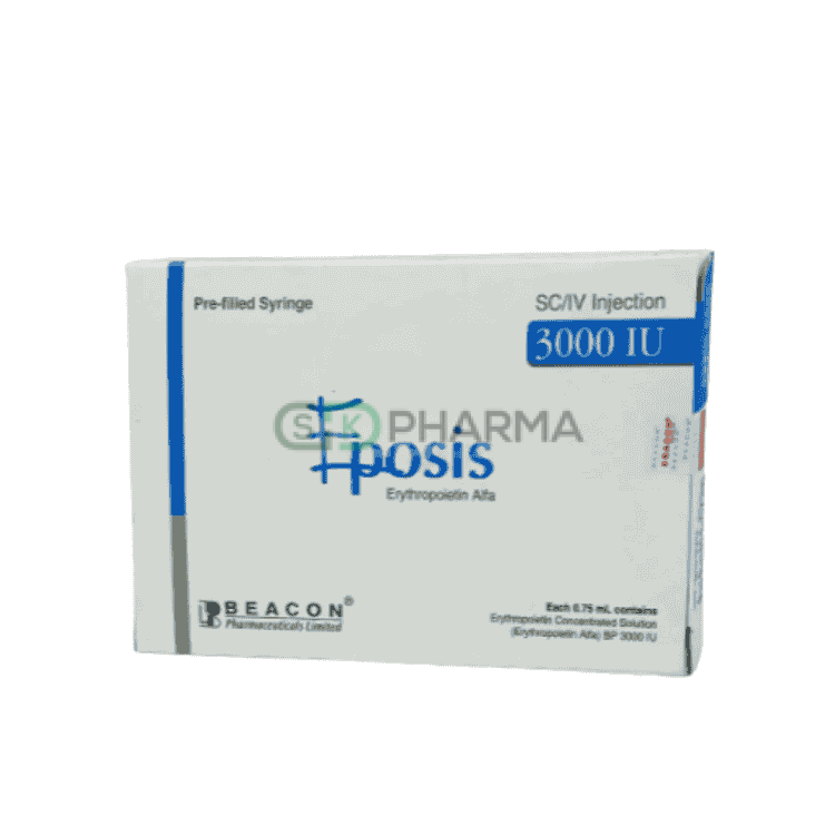 Eposis Injection 3000 IU (Erythropoietin Alfa)