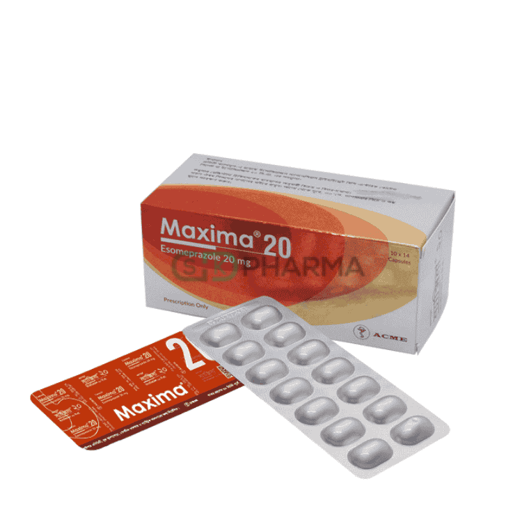Maxima Capsule 20 mg (Esomeprazole)