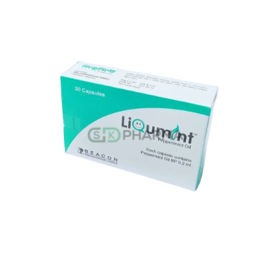Liqumint Capsule 187 mg/0.2 ml (Peppermint Oil)