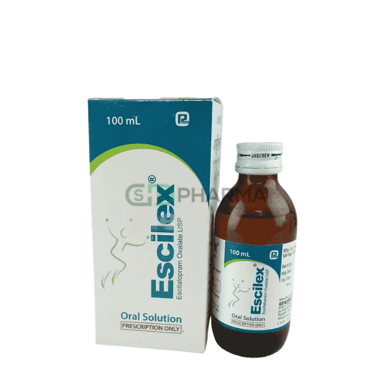 Escilex Oral Solution 5 mg/5 ml (Escitalopram Oxalate)