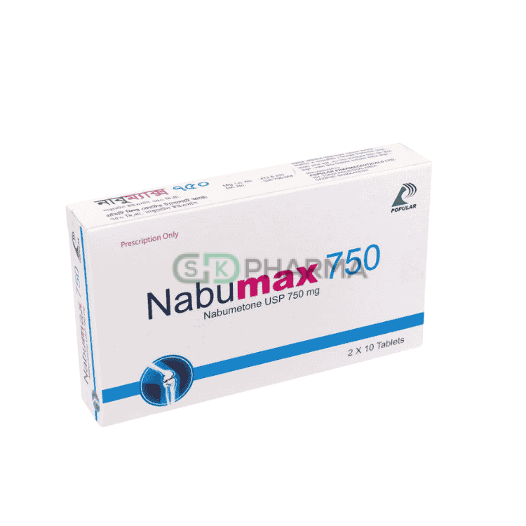 Nabumax Tablet 750 mg (Nabumetone)