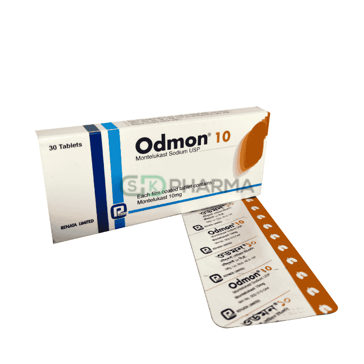Odmon Tablet 10 mg (Montelukast Sodium)