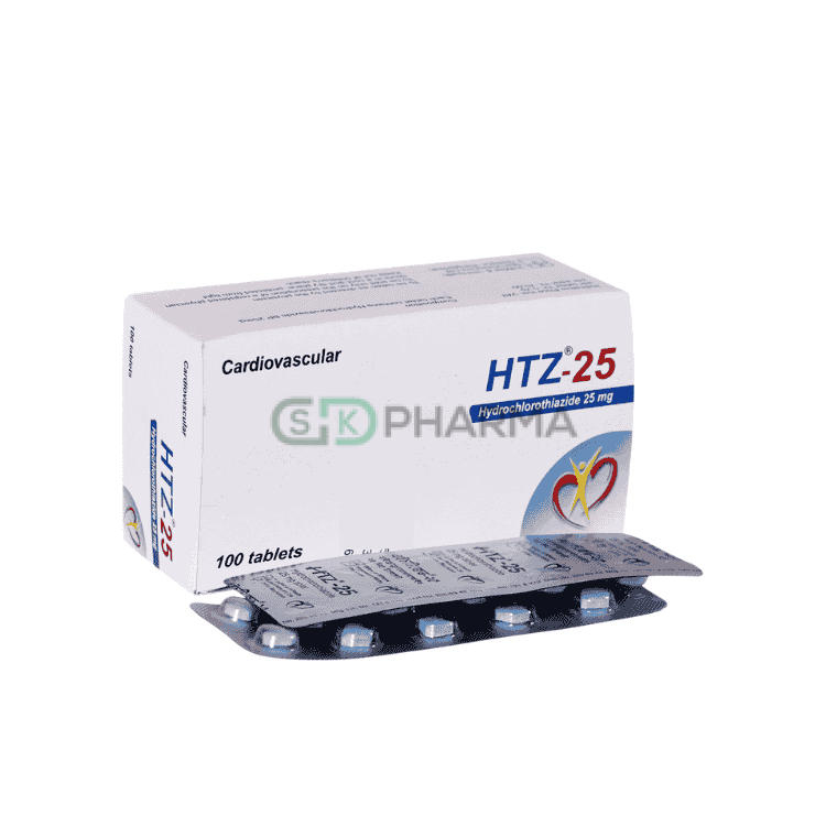 HTZ Tablet 25 mg (Hydrochlorothiazide)