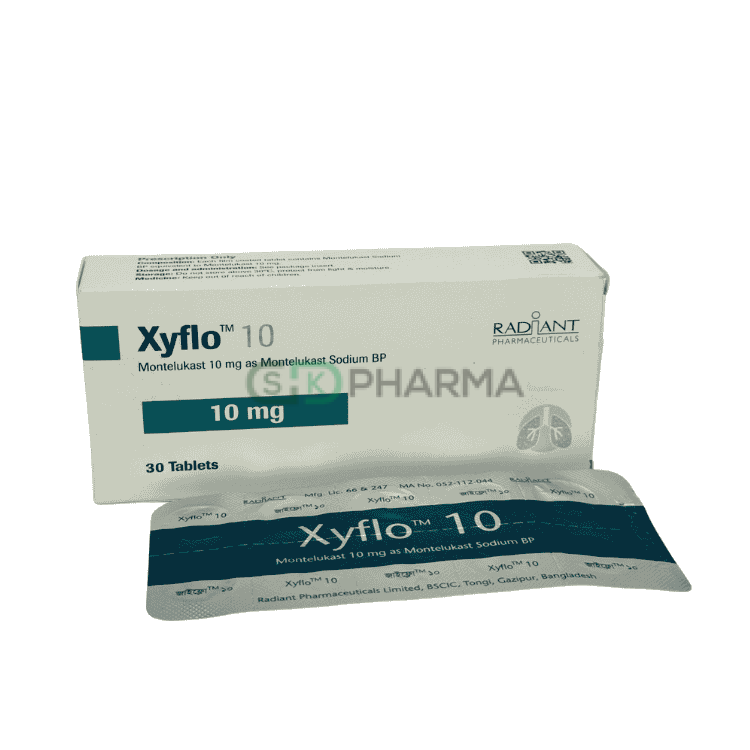Xyflo Tablet 10 mg (Montelukast Sodium)