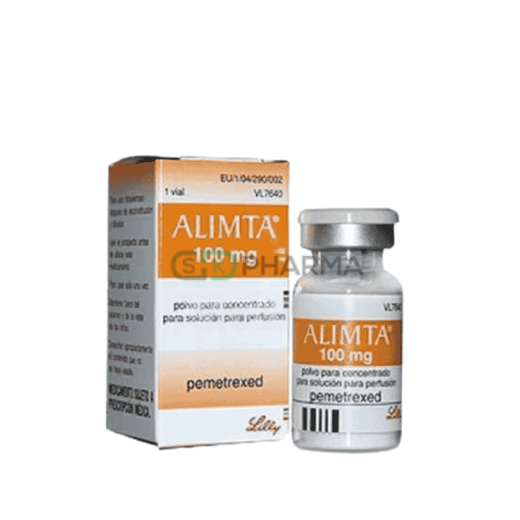 Alimta IV Injection 100 mg/4 ml (Pemetrexed)