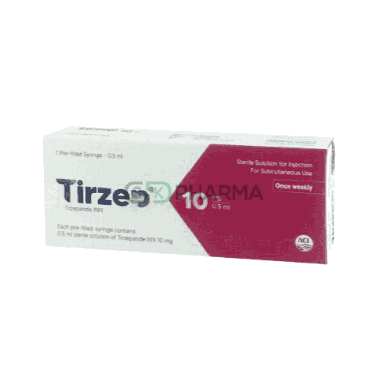 Tirzep Injection 10 mg/0.5 ml (Tirzepatide)