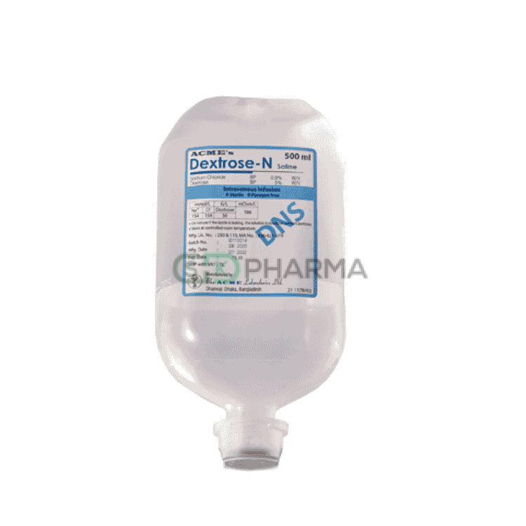 Acme's DNS Injection 0.9%+5% (Sodium Chloride + Dextrose)