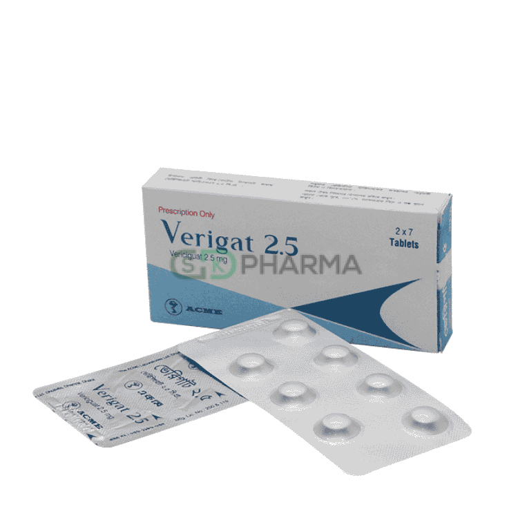 Verigat Tablet 2.5 mg (Vericiguat)