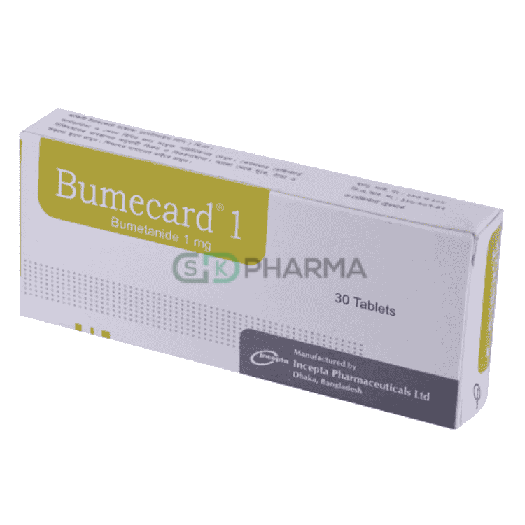 Bumecard Tablet 1 mg (Bumetanide)