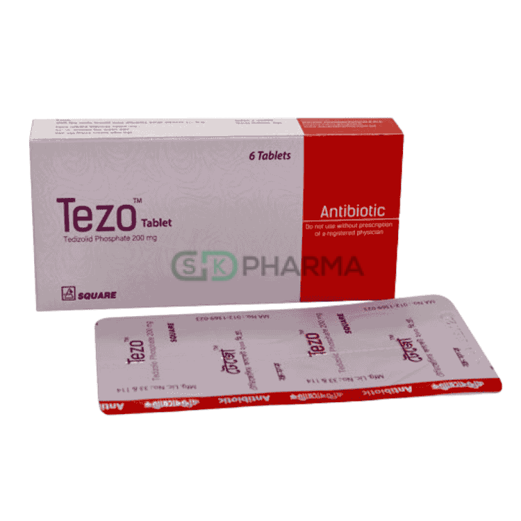 Tezo Tablet 200 mg (Tedizolid Phosphate)